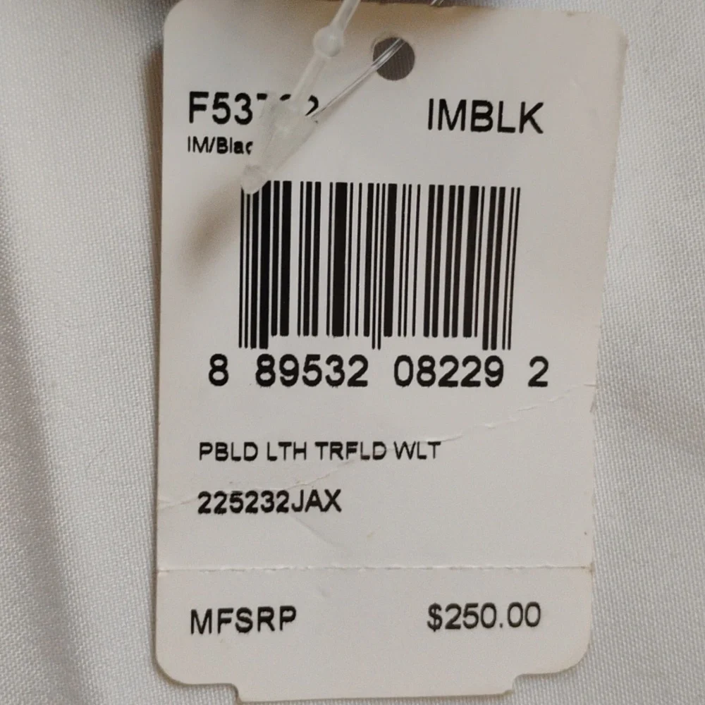 Coach Pebbled Leather Trifold Wallet / new - Picture 4 of 8